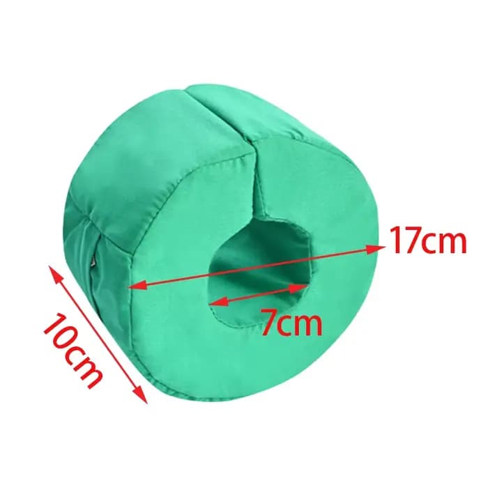 Coussin de pied en mousse mat, anti-escarre, protection de rinçage du genou pour patient, post-souti