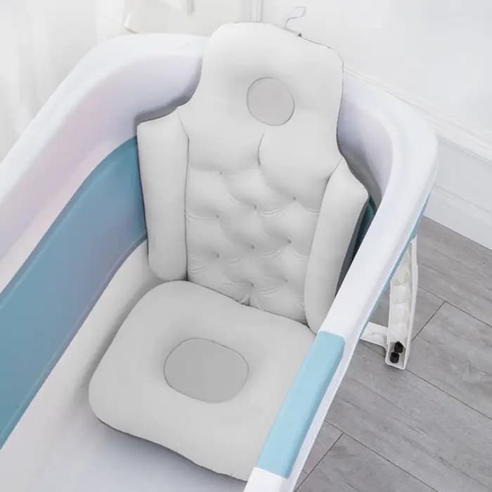 Oreiller de baignoire complet ergonomique, coussin de bain de luxe pour Spa, dos imperméable, antidé