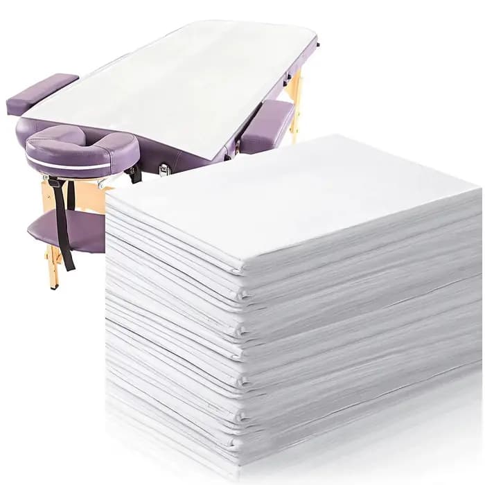Draps de Spa jetables Non tissés, 20/60/100 pièces, pour Salon de beauté, tatouage, draps fins et ép