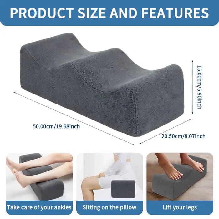Oreillers pour les jambes, coussin pour soulager la douleur à la taille, rehausseur de jambes pour l