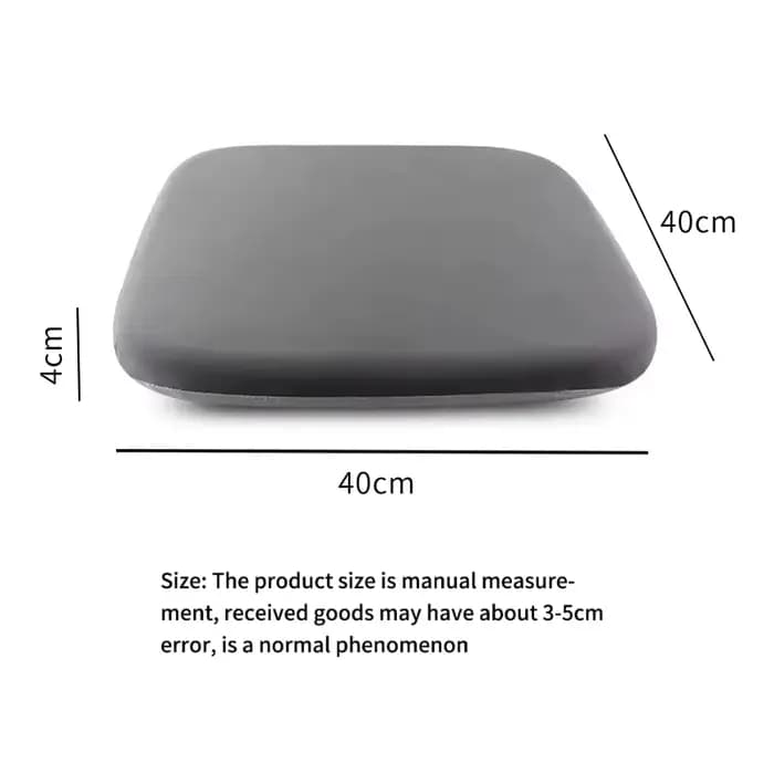 Coussin de siège ergonomique en coton à mémoire de forme pour étudiant, coussin pour hémorroïdes, ou