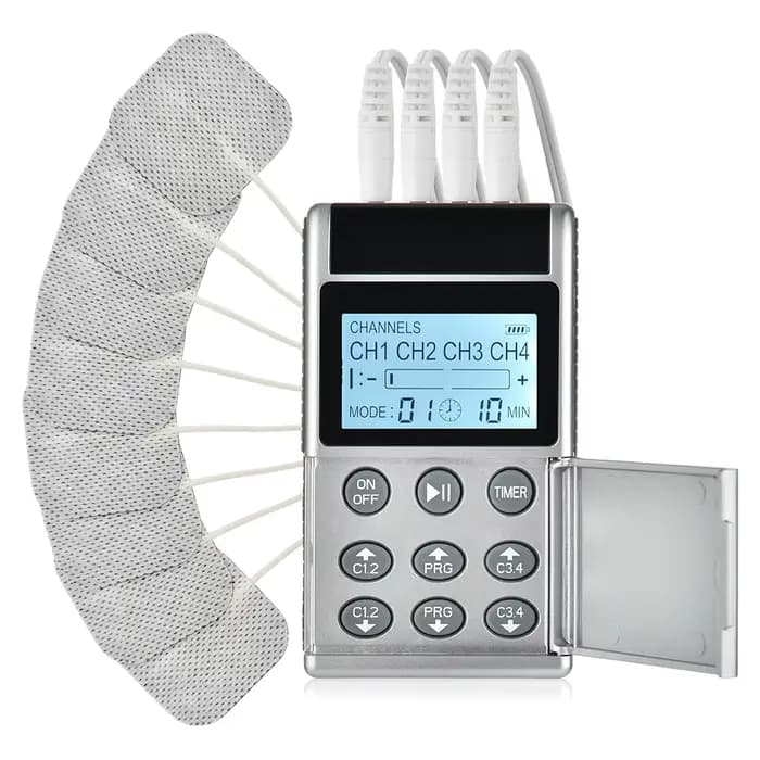 Stimulateur musculaire Tens, 15 Modes, Acupuncture électrique, Massage corporel, thérapie numérique,