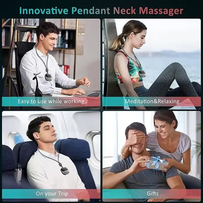 Xiaomi Youpin – masseur de cou suspendu intelligent, Massage du dos, de la colonne cervicale, soulag