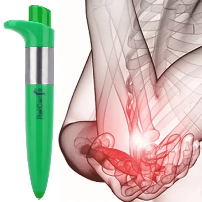 Stylo de massage à impulsion électronique, portable, pour déterminer les points