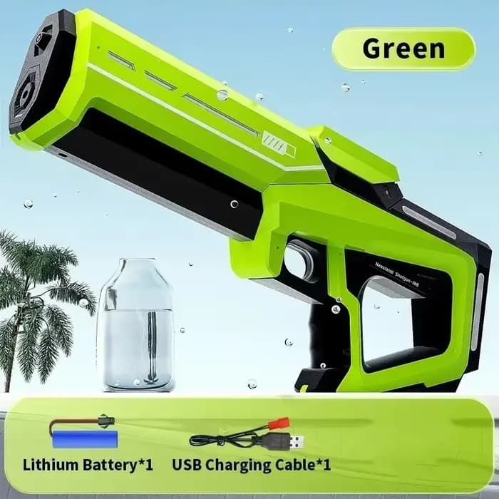 Pistolet à eau électrique à absorption d'eau automatique, divertissement de piscine de plage en plei