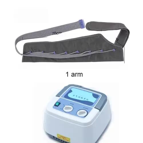 Pressothérapie électrique Compression d'air jambe pied masseur Vibration thérapie infrarouge bras ta