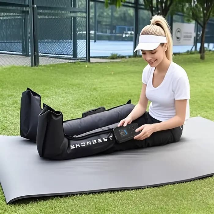 Appareil de pressothérapie à compression d'air, bottes de compression pour la récupération des jambe