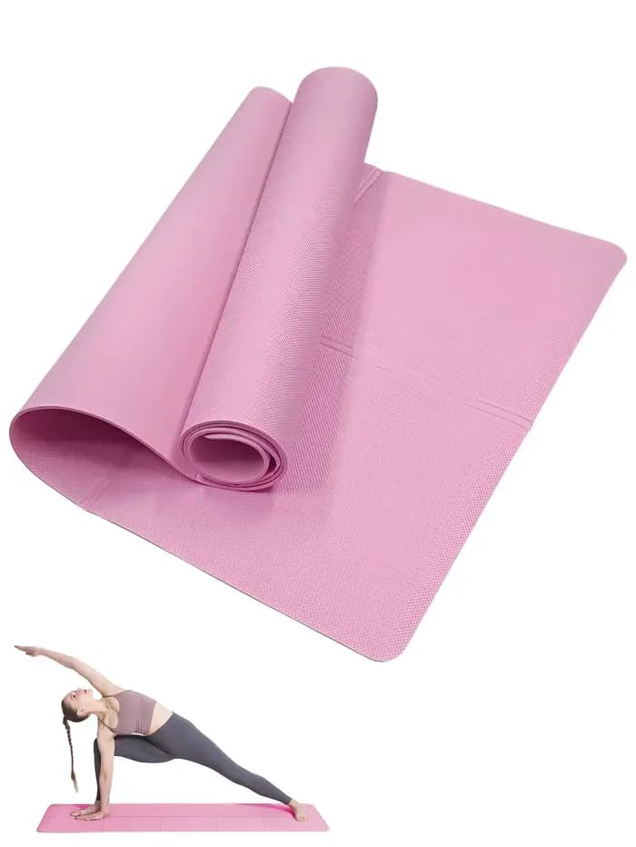 Tapis de Yoga Pilates tapis de Fitness 3/4/6mm d'épaisseur coussin de Yoga antidérapant voyage Fitne
