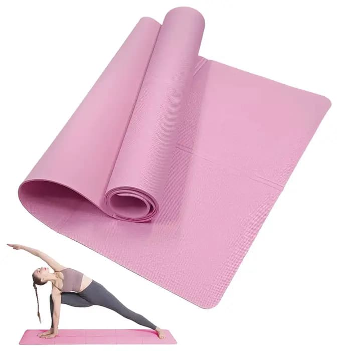 Tapis de Yoga pliable rose, écologique, EVA, pour voyage, Fitness, exercice, épaisseur 3/4/6mm, pour