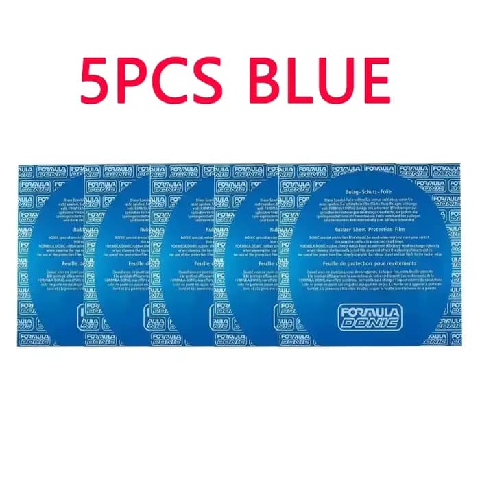 Donic 5 pièces Film de protection pour raquette de Ping-Pong collant Transparent entretien raquette 