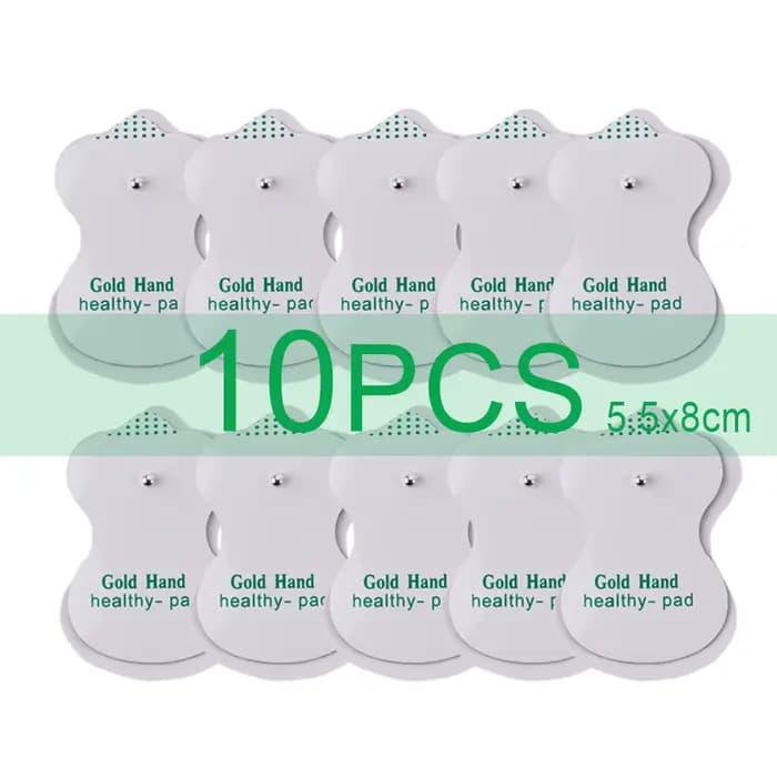 Patchs d'électrostimulation, électrodes Tens pour stimulateur musculaire EMS, masseur électrique, au