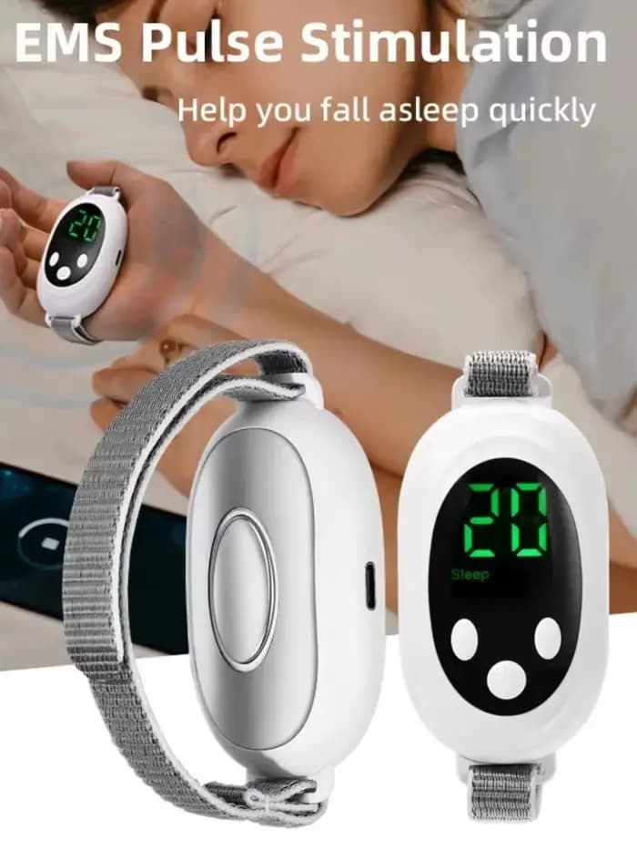 Nouvel appareil d'aide au sommeil par micro-courant, machine d'aide au sommeil EMS, instrument de so