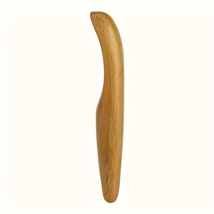 1 bâton de massage en bois portable, un outil de grattage manuel pour la relaxation musculaire, adap