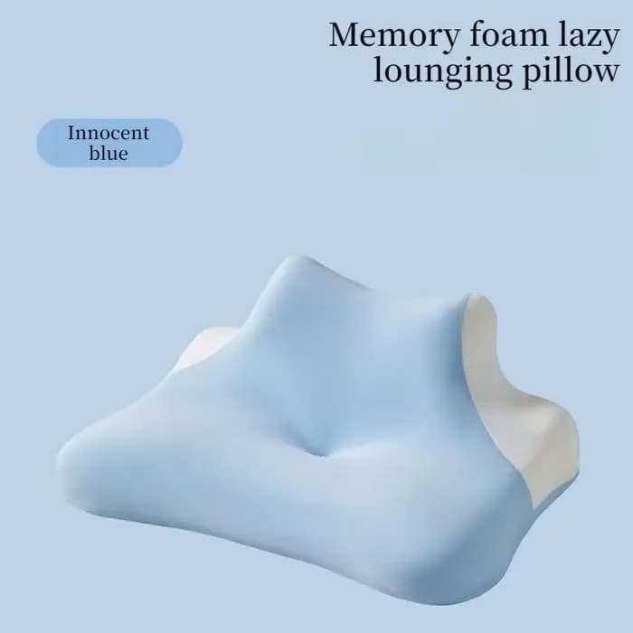Oreiller de sommeil ergonomique en mousse à mémoire de forme pour le sommeil profond, soutien cervic