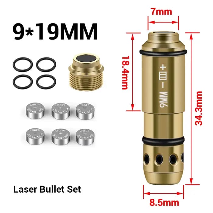 Système d'entraînement au tir à sec avec cible laser multi-mode à 9 grilles et balles d'entraînement