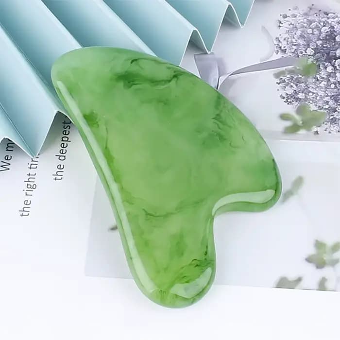 Planche de massage Gua Sha 1 pièce, outils de soin du visage, grattoirs de massage pour le visage, l