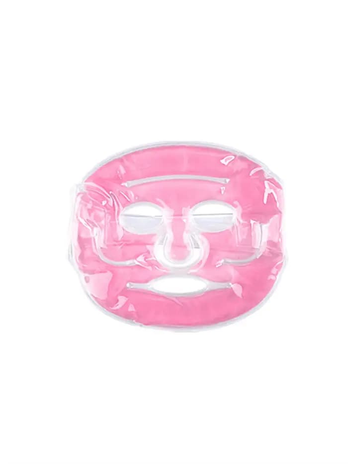 Masque facial en gel froid, compresse glacée, masque facial rafraîchissant, gel rafraîchissant, soin