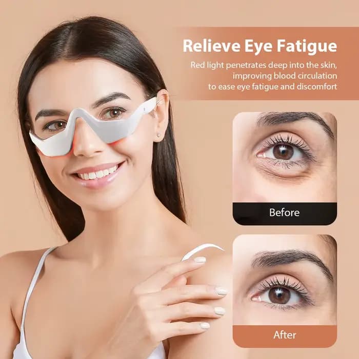 Foreverlily masseur oculaire soulage la Fatigue oculaire lunettes de Massage yeux soulagement de la 