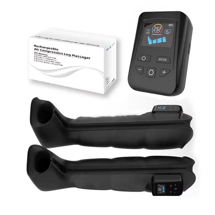 Système de massage par compression d'air à 4, 6 ou 8 chambres pour la récupération sportive des athl