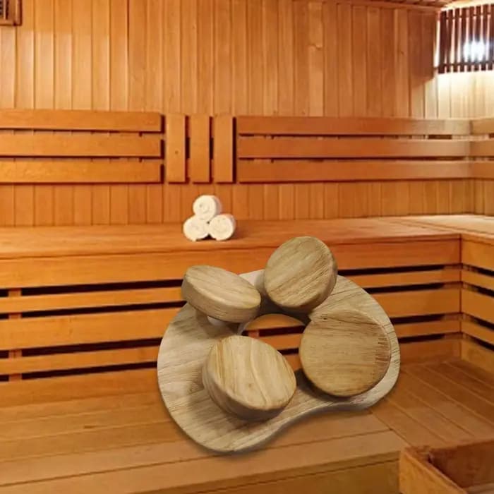 Appui-tête de sauna avec dossier, soutien de la tête, traversin professionnel, oreiller cervical ave