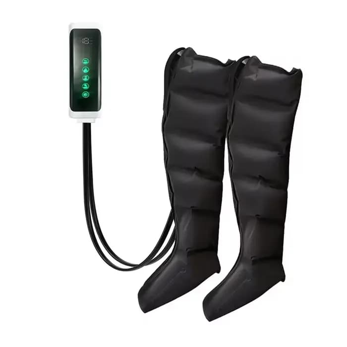 NOUVEAU Massage des jambes à compression d'air 6 bottes pneumatiques à airbag utilisées pour la circ