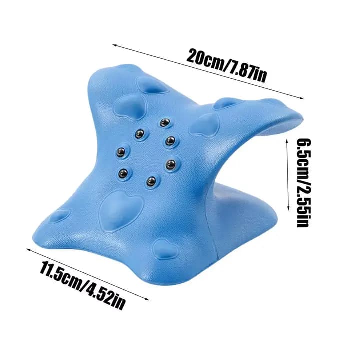 Civière de Massage du cou et des épaules, dispositif de Traction chiropratique cervicale, oreiller p