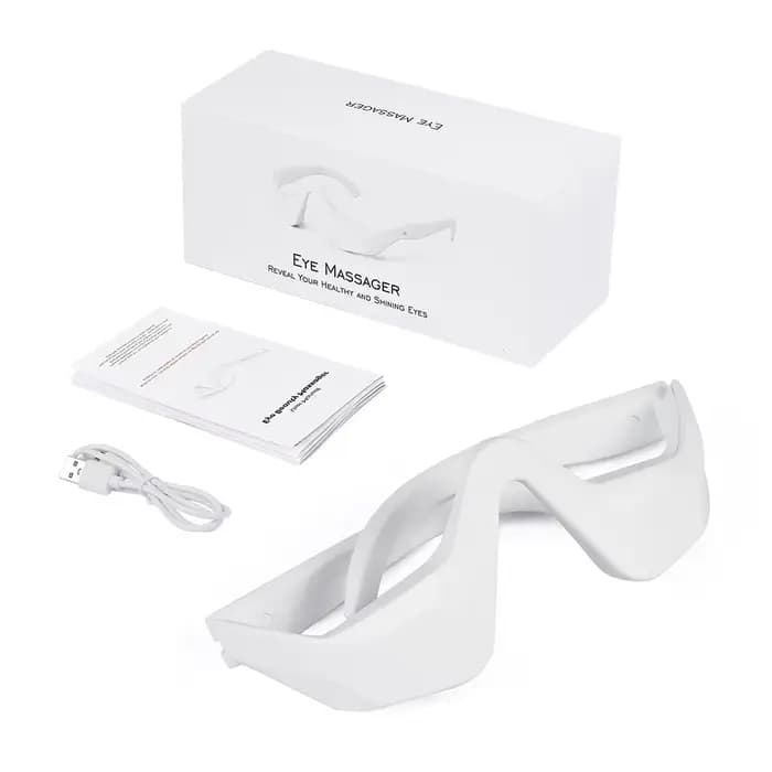 Masseur oculaire 3D, masseur relaxant pour les yeux, soulagement de la fatigue, atténuation des cern