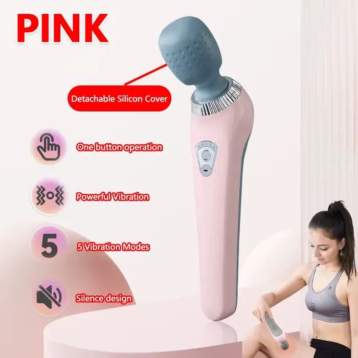 Pistolet de Massage portatif, masseur Portable Rechargeable par USB pour le cou, le dos, les jambes,