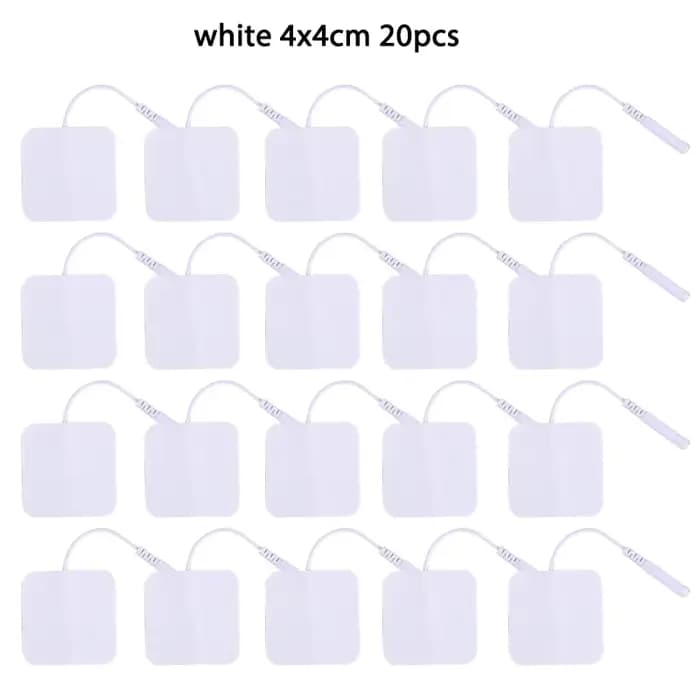 Patch de remplacement auto-adhésif en tissu Non tissé, pour masseur corporel électrique Tens, électr