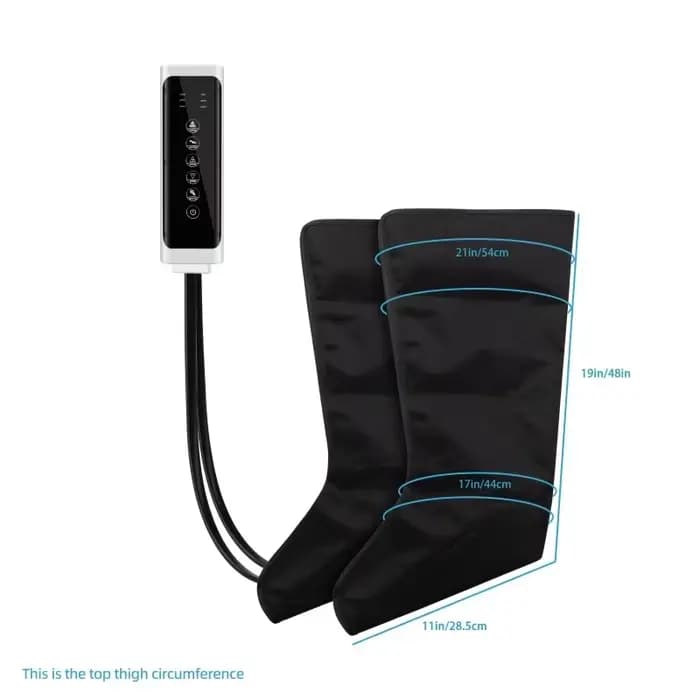 JinKairui Masseur de jambes pneumatique électrique version étendue pour une relaxation profonde des 