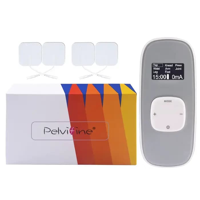 Appareil de massage numérique TENS, avec 2 paires d'électrodes TENS, pour thérapie fongique, acupunc