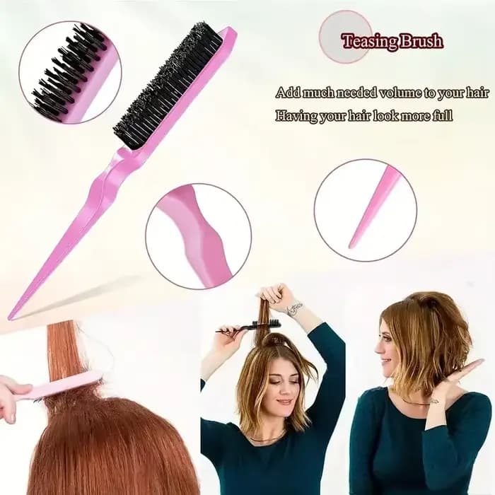 Ensemble de peignes de Massage élastiques relaxants, brosse à cheveux ajourée, peignes de Massage du