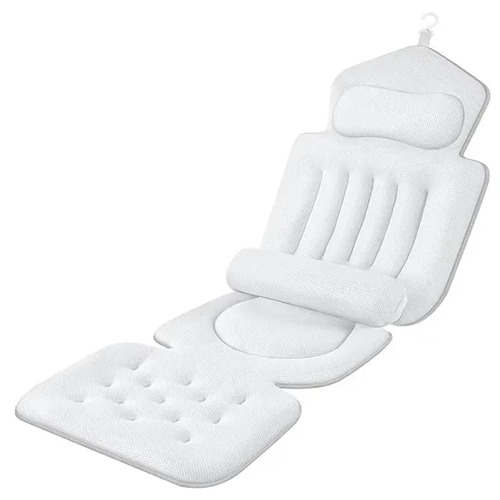 Coussin de bain pour adulte, coussin de baignoire, coussin de spa pour tout le corps, coussin de bai
