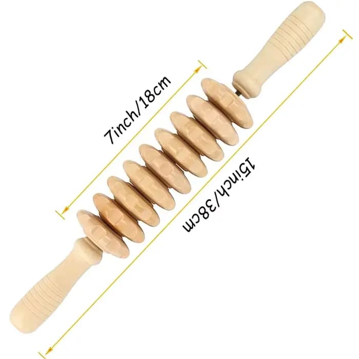 Rouleau de massage en bois pour la cellulite, cube pour le corps, dés pour instituts oto, outil de m