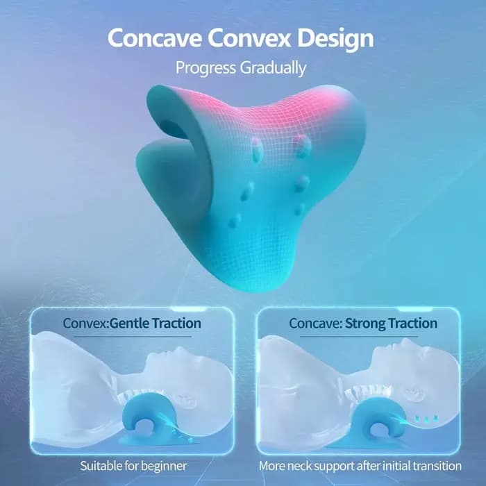 Dispositif de Traction cervicale pour relaxation du cou et des épaules, pour soulager la Tension mus