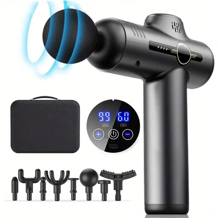 Pistolet de Massage électrique à 99 niveaux, appareil de relaxation musculaire profond, équipement d