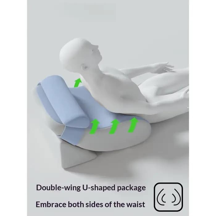 Coussin de soutien ergonomique multi-angles réglable pour s'asseoir au lit, soutien lombaire profilé