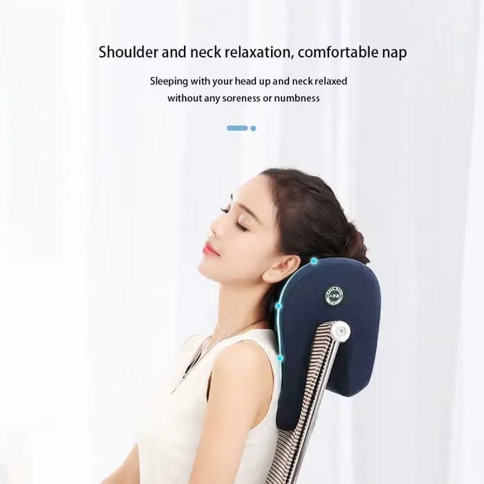 Appui-tête orthopédique en mousse à mémoire de forme, soutien du cou, repose-bureau, pause déjeuner,