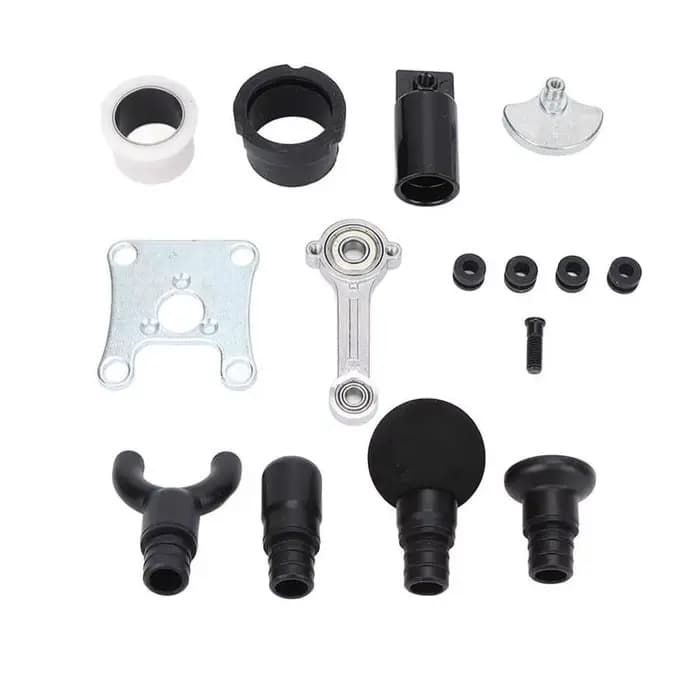 Têtes de pistolet de Massage remplaçables, accessoires pour favoriser la Circulation des muscles pro