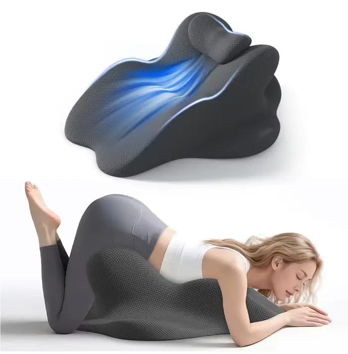 Coussin de lecture ergonomique pour lit, pour adulte, multifonctionnel, pour position sur le ventre,