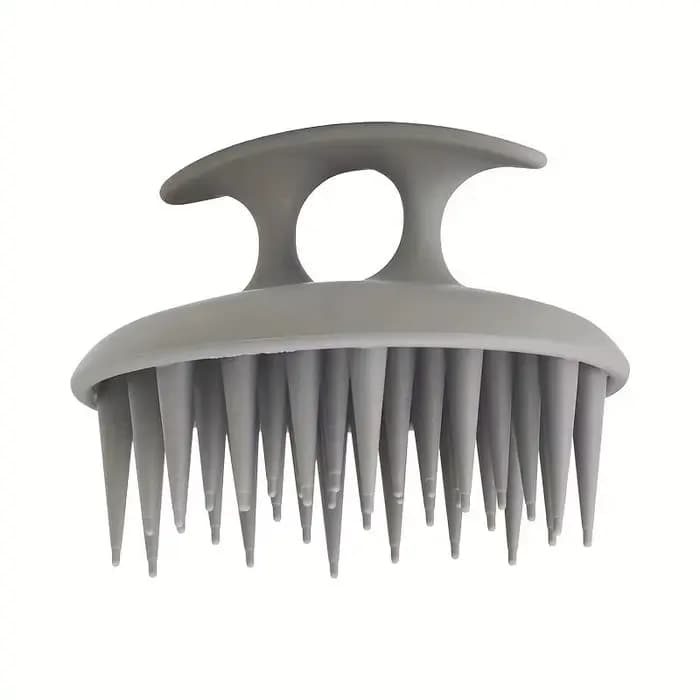 Brosse de massage du cuir chevelu en silicone, peigne de massage pour shampoing, brosse de douche po