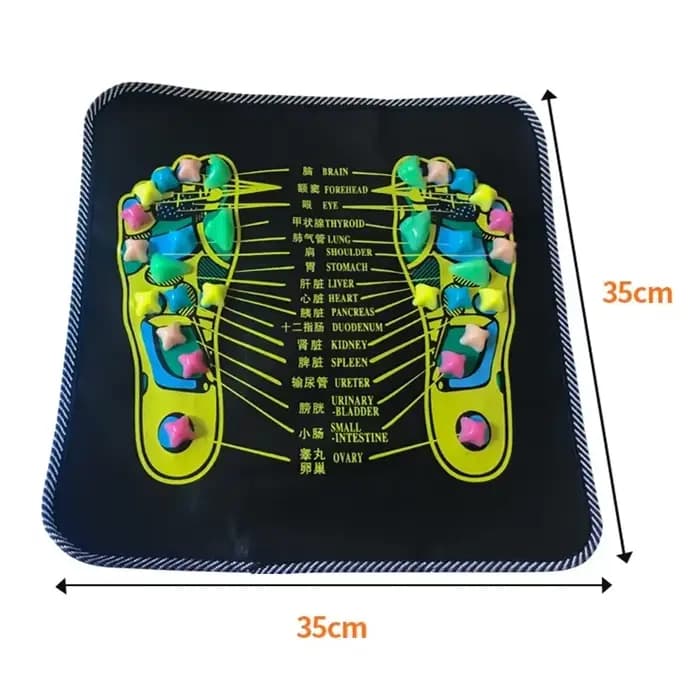 Coussin de Massage Simulation pavé pied jambe coussin soulagement de la douleur tapis de Massage rel