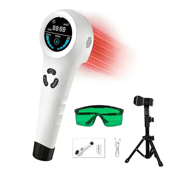 Appareil de thérapie laser pour les douleurs corporelles 650nm+808nm, équipement de physiothérapie p