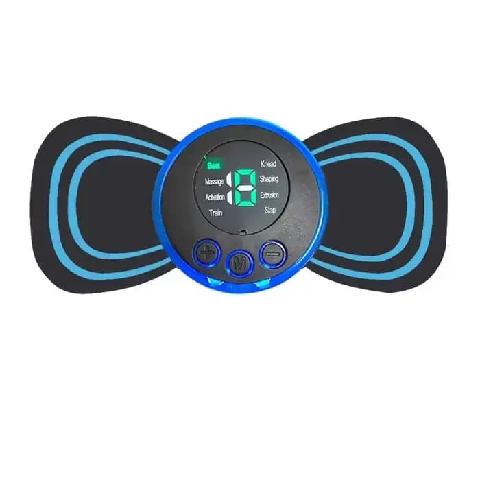 Masseur électrique musculaire, 2/3/4 pièces, Machine de Massage du cou EMS, 8 Modes, 19 niveaux de f
