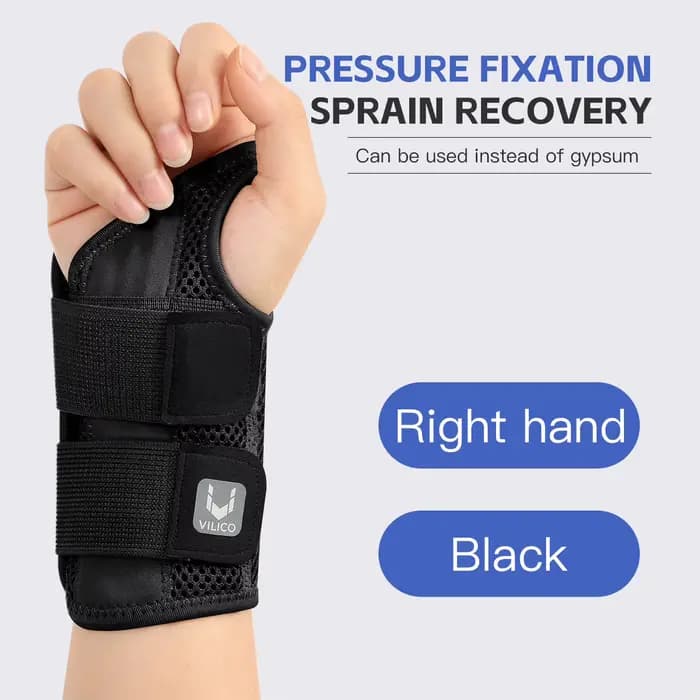 Gaine de Tendon pour douleurs articulaires des doigts, double sangle réglable, protège-poignet avec 