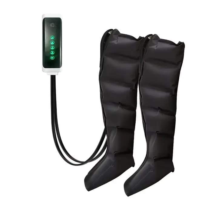 6 bottes de massage à compression d'air airbag bottes pneumatiques utilisées pour la circulation et 