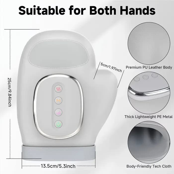 Masseur de main électrique avec 3 températures, rechargeable, soin chaud et froid, machine de massag