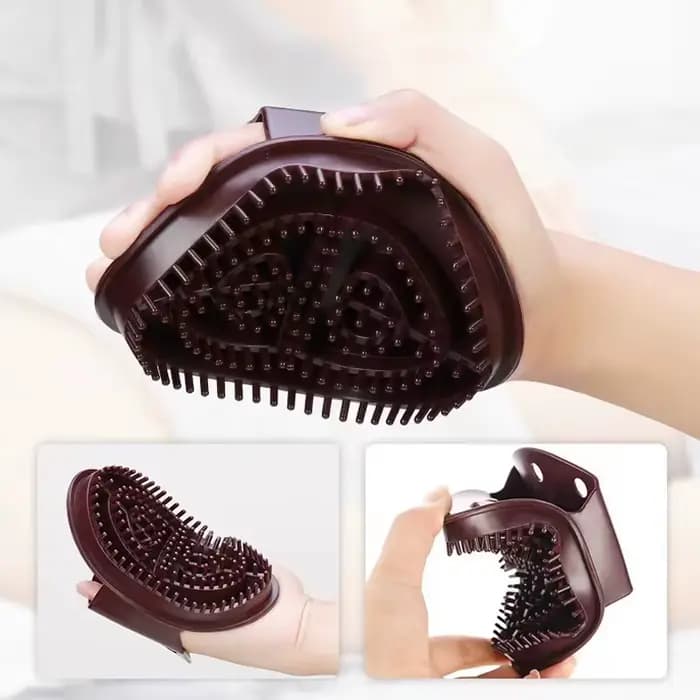 Ensemble de 2 brosses de massage brunes pour la perte de poids, 2 pièces, 100% neuves, de haute qual
