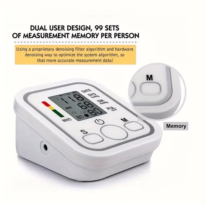Tensiomètre à bras médical, jauge de lecture, sphygmomanomètre pour personnes âgées, mesure précise,