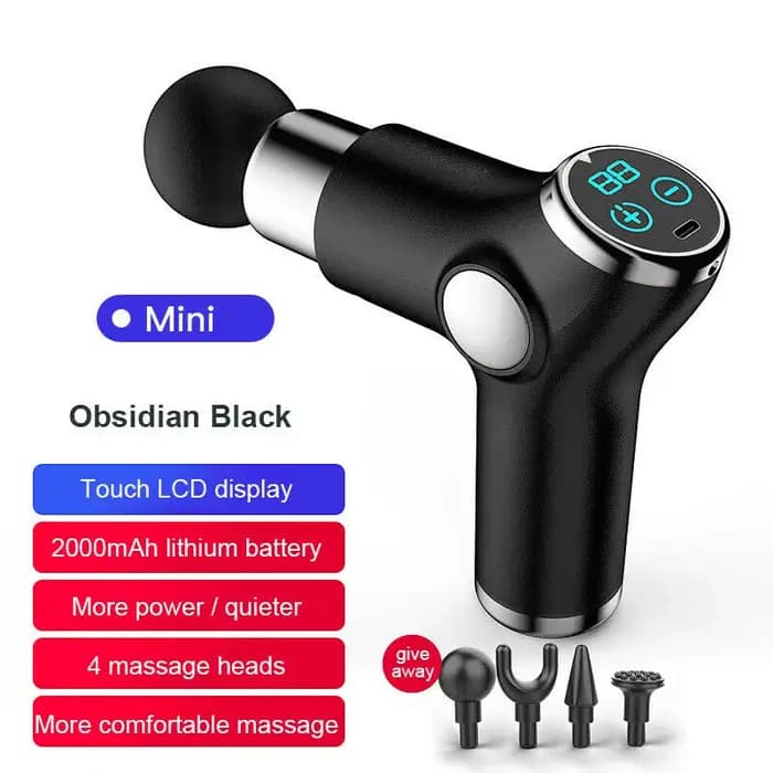 Pistolet de massage à percussion pour tissus profonds, masseur musculaire, pistolet fascial pour sou
